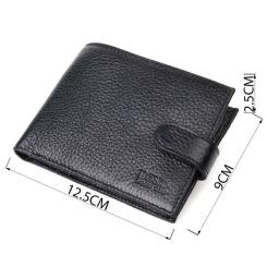 Кошелек Bond Accessories Из натуральной кожи Черный Фото 2