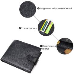 Кошелек Bond Accessories Из натуральной кожи Черный Фото 3