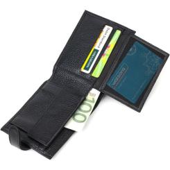 Кошелек Bond Accessories Из натуральной кожи Черный Фото 6