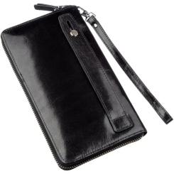 Портмоне Boston Черное Фото 1