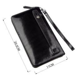 Портмоне Boston Черное Фото 2