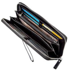 Портмоне Boston Черное Фото 4