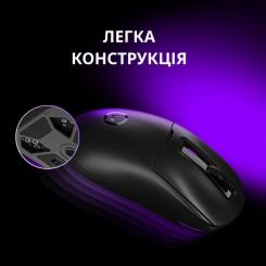 Мышка Lorgar MSA10W Wireless Gaming White Фото 5