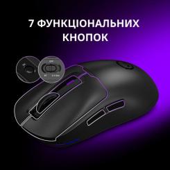 Мышка Lorgar MSA10W Wireless Gaming White Фото 7