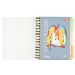 Блокнот Yes А5 Notebook UA 144 аркуша пластикова обкладинка Фото