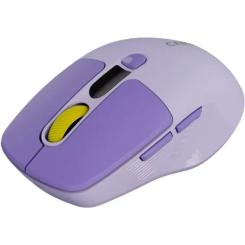 Мышка Canyon MW-26 LCD Silent Wireless/Bluetooth Violet Фото 1