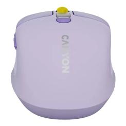 Мышка Canyon MW-26 LCD Silent Wireless/Bluetooth Violet Фото 8
