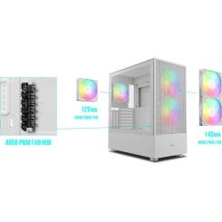 Корпус для ПК Gamdias TALOS M3 MESH WH Фото 9