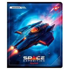 Тетрадь Yes Space expedition 12 аркушів лінія Фото 2