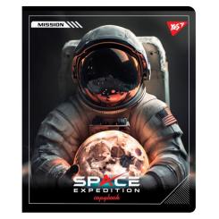 Тетрадь Yes Space expedition 12 аркушів лінія Фото 3