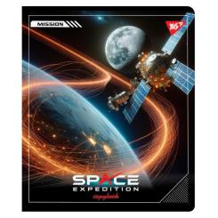 Тетрадь Yes Space expedition 12 аркушів лінія Фото 5