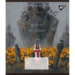 Тетрадь Yes My Ukraine 36 листов клетка Фото 1