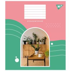 Тетрадь Yes Your interior А5 48 аркушів лінія Фото 3