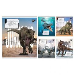 Тетрадь Yes JURASSIC WORLD ALIVE А5 12 аркушів лінія Фото