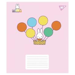 Тетрадь Yes Miffy Playfull А5 12 аркушів коса лінія Фото 3