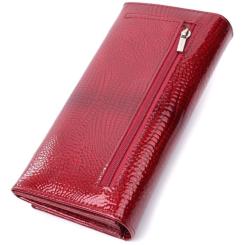 Кошелек ST Leather Из натуральной кожи Красный Фото 1