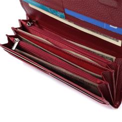 Кошелек ST Leather Из натуральной кожи Красный Фото 7