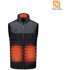 Жилет с подогревом Thermalli Chatel чорний/сірий XL Фото 1