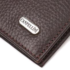 Кошелек Canpellini Из натуральной кожи Коричневый Фото 4