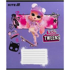 Тетрадь Kite LOL, 12 листов, косая линия Фото 9