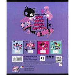 Тетрадь Kite LOL, 12 листов, косая линия Фото 10