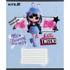 Тетрадь Kite LOL, 12 листов, косая линия Фото 7