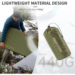 Туристический коврик Naturehike CNH22DZ018 183х58х7 см зелений Фото 4