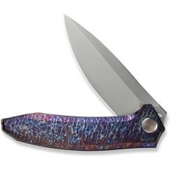 Нож Weknife Acuminal, Rainbow Titanium, Stonewash Фото 4
