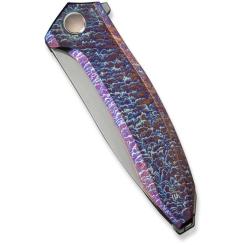 Нож Weknife Acuminal, Rainbow Titanium, Stonewash Фото 5