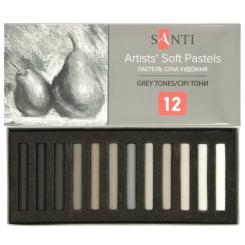 Пастель Santi Grey Tones суха 12 кол Фото