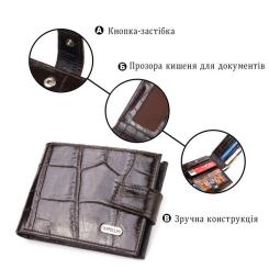 Кошелек Canpellini Из натуральной кожи Коричневый Фото 3
