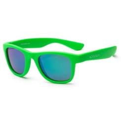Детские солнцезащитные очки Koolsun Wave, 1-5 років, неоново-зелен Фото