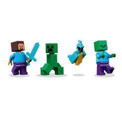 Конструктор LEGO Minecraft Дом из взрывчатки в джунглях Фото 2