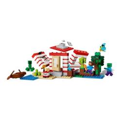 Конструктор LEGO Minecraft Дом из взрывчатки в джунглях Фото 3