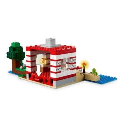 Конструктор LEGO Minecraft Дом из взрывчатки в джунглях Фото 4