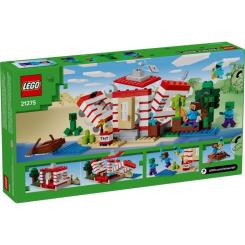 Конструктор LEGO Minecraft Дом из взрывчатки в джунглях Фото 7