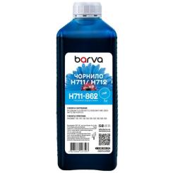 Чернила Barva HP 711/712 1L C, water-soluble Фото