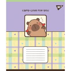 Тетрадь Yes Capy vibes А5 18 аркушів лінія Фото 3