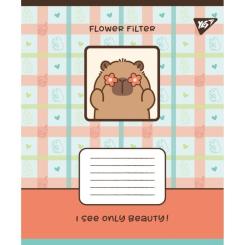 Тетрадь Yes Capy vibes А5 18 аркушів лінія Фото 4