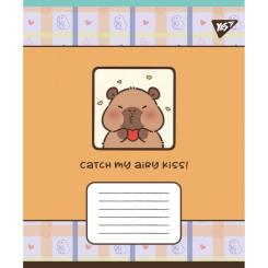 Тетрадь Yes Capy vibes А5 18 аркушів лінія Фото 5