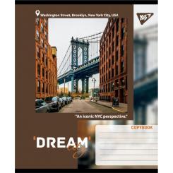 Тетрадь Yes Dream City А5 24 аркушів лінія Фото 1