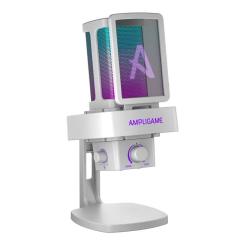 Микрофон Fifine Ampligame Q8PROW USB White Фото