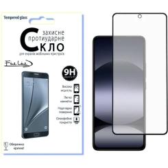 Стекло защитное Fine Line Xiaomi Redmi Note 14S Black Фото