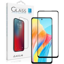 Стекло защитное ACCLAB Full Glue Oppo A98 Black Фото