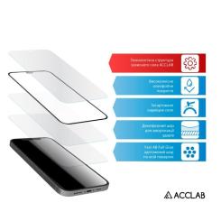 Стекло защитное ACCLAB Full Glue Oppo A98 Black Фото 3