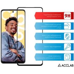 Стекло защитное ACCLAB Full Glue Realme C55 Black Фото 2