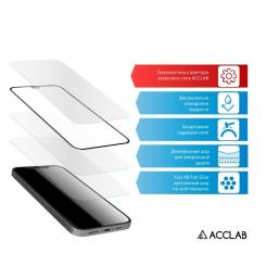 Стекло защитное ACCLAB Full Glue Realme C55 Black Фото 3