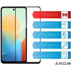 Стекло защитное ACCLAB Full Glue Tecno Spark 20C Black Фото 2