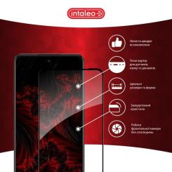 Стекло защитное Intaleo Full Glue Oppo A3x Black Фото 2