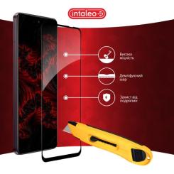 Стекло защитное Intaleo Full Glue Oppo A3x Black Фото 4